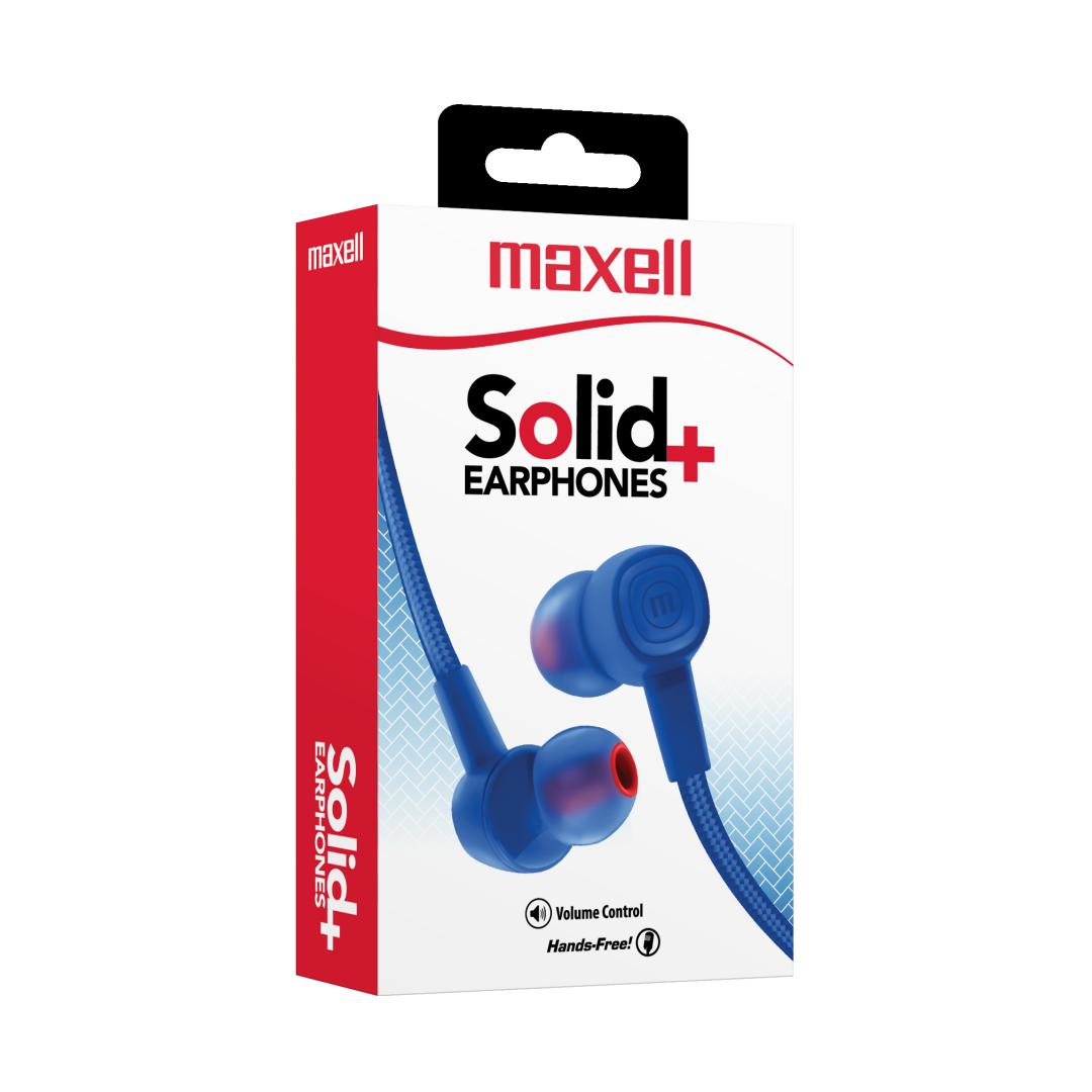 Audífonos Maxell 348346 In Ear Alámbrico Azul