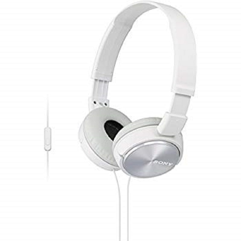 Audífonos Sony MDRZX310AP/WHITE Over Ear Alámbrico Blanco