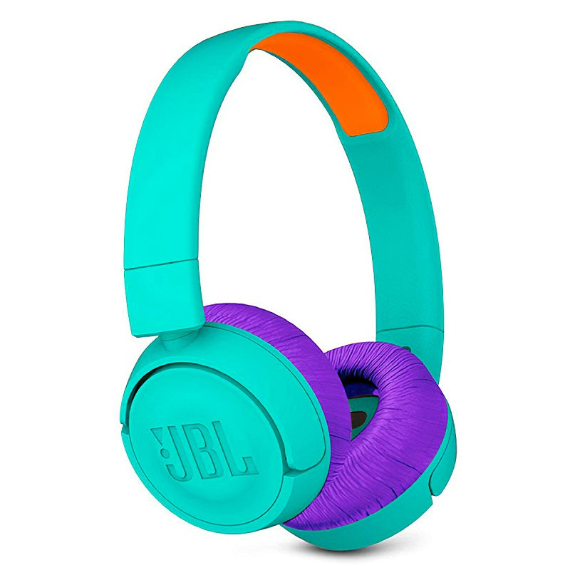 Audífonos JBL JBLjr300Bttel Over Ear Bluetooth Teal