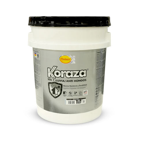 Pintuco Impermeabilizante Koraza S Blanco 5 Gl (18.925L)