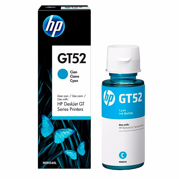 HP Gt52 Tinta Botella Cyan