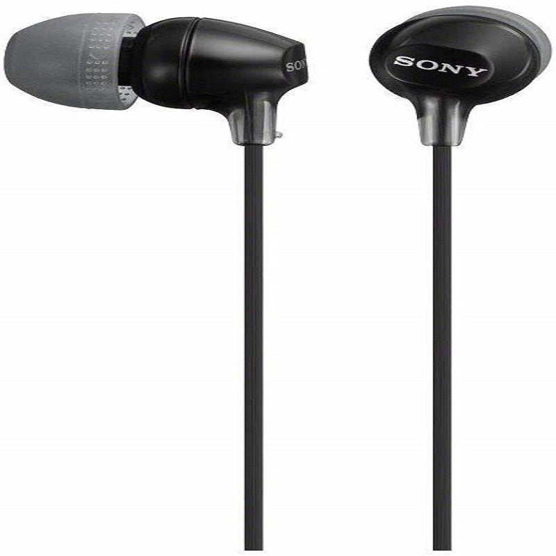 Audífonos Sony MDR-EX15AP/BLACK In Ear Alámbrico Negro