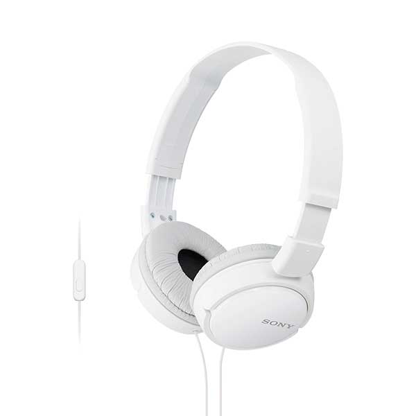 Audífonos Sony MDRZX110AP/WHITE Over Ear Alámbrico Blanco