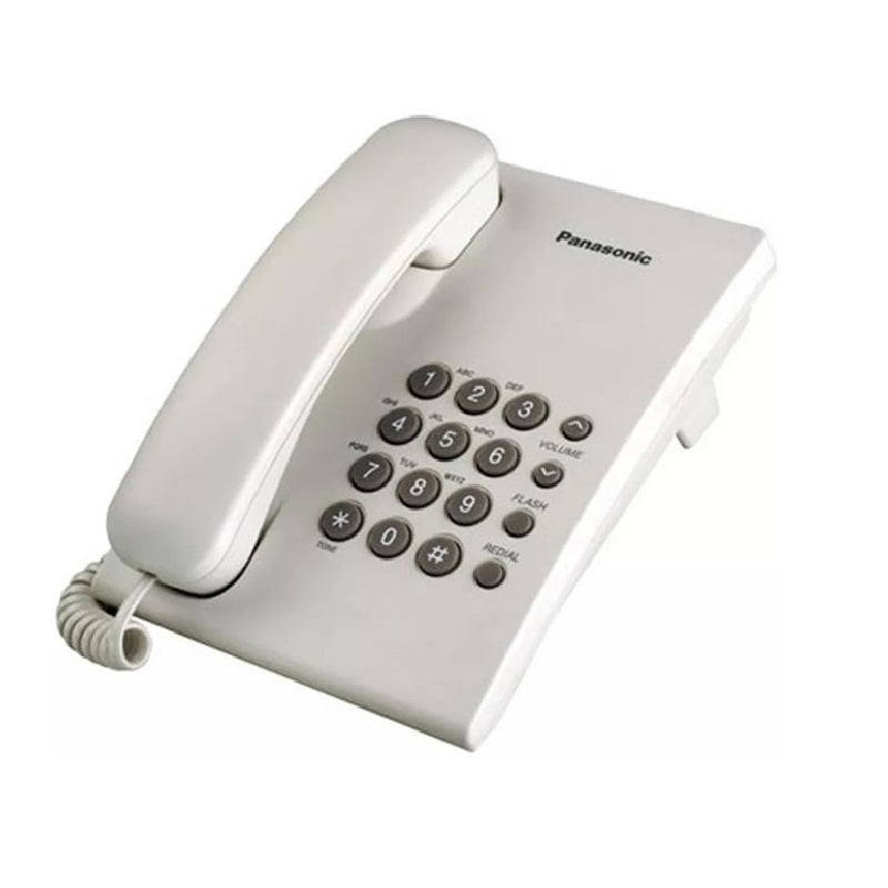 Panasonic KX-TS500LXW Telefono Alámbrico Blanco