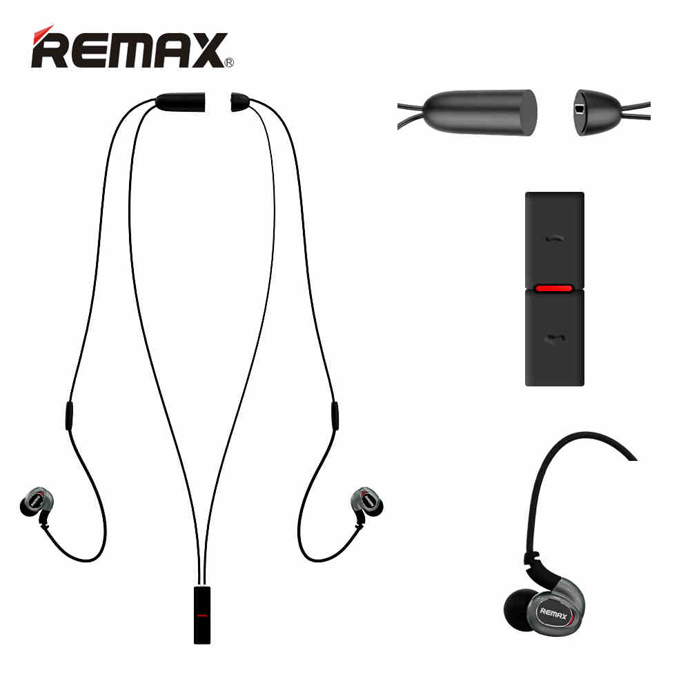 Audífonos Remax RB-S8 In Ear Bluetooth Negro