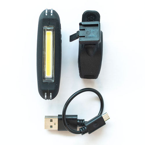 Luz de Seguridad Flash Blanca USB Recargable