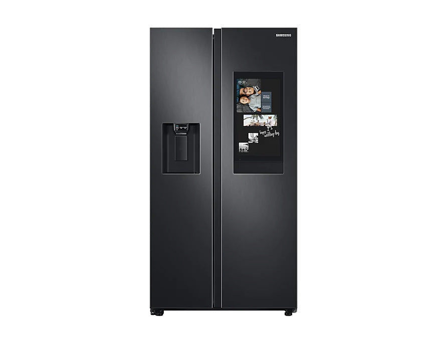 Refrigeradora Samsung 27 pie cúbicos Side by Side  RS27T5561B1/AP silver  family hub fam