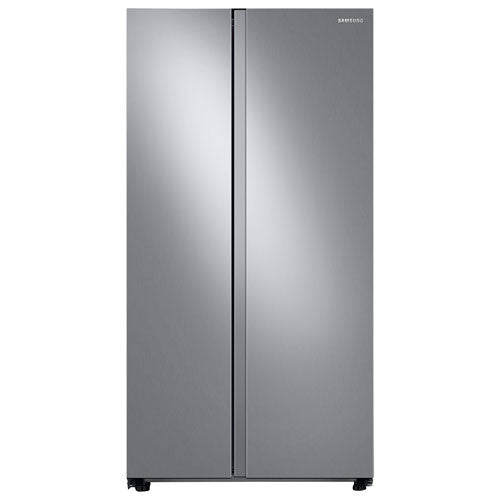 Refrigeradora Samsung  28 pc  side by side  RS28T5B00S9/AP silver  all around cool