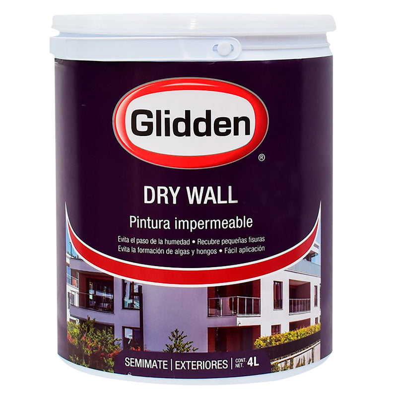 Glidden Pintura Especial Dry Wall Blanco Galon
