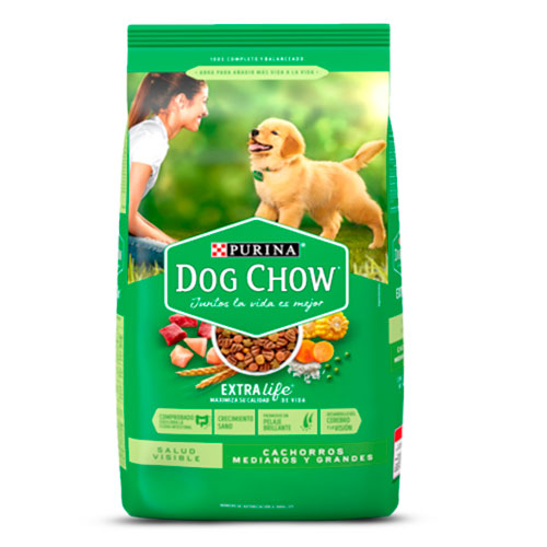 Dog Chow Cachorro E-Lif M/G 600Gr (1.32L