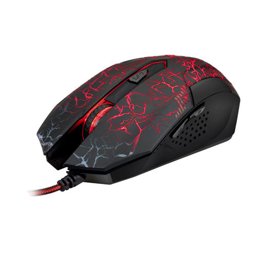Xtech XTM-510 Gaming Mouse Alámbrico Negro Con Rojo