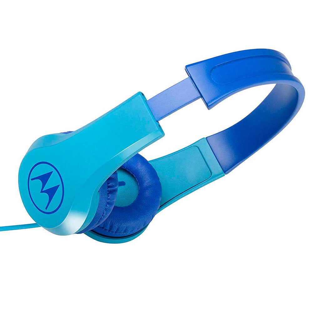Audífonos Motorola SH027BLUE Over Ear Alámbrico Azul