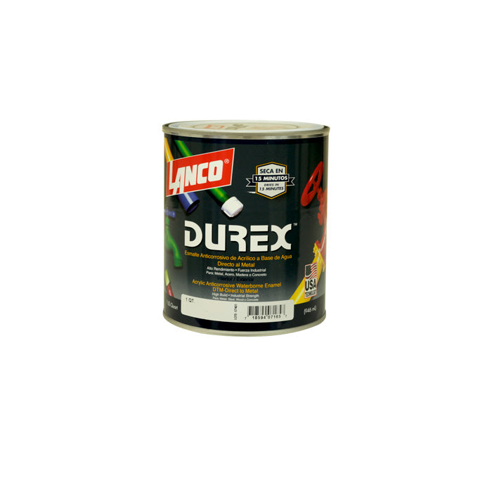 Lanco Pintura Anticorrosiva Durex Base Accent 1/4 Galon