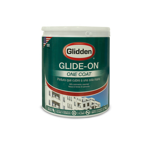 Glidden Pintura Base Glide-On One Coat Pastel Galon