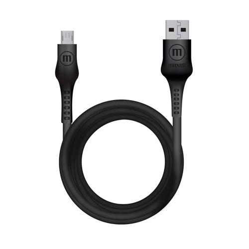 Maxell Jeleez 348211 Cable Negro USB A Micro USB 6 Pies