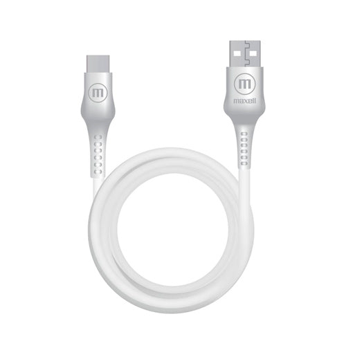 Maxell Jeleez 348216 Cable Blanco USB A USB C 6 Pies