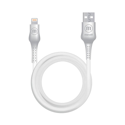 Maxell Jeleez 348208 Cable Blanco USB A Lightning 4 Pies