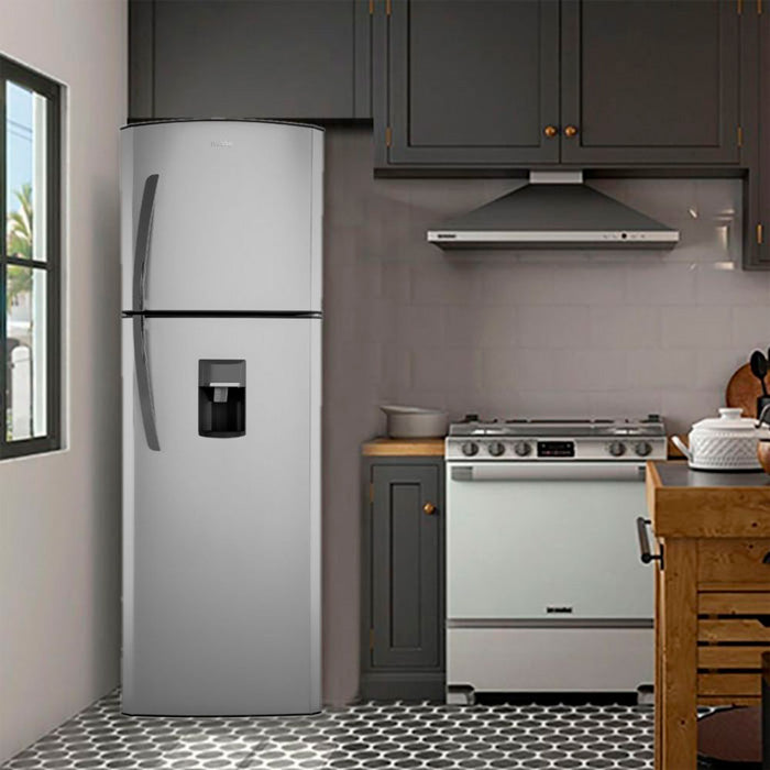 Refrigeradora Mabe 10pc top mount RMA250FYMRE0 color gris
