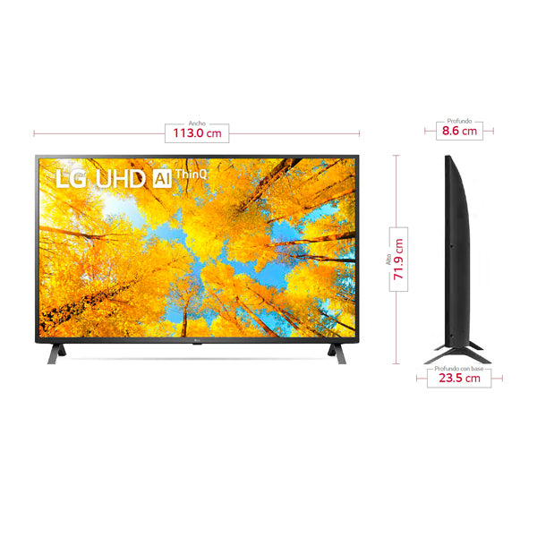 Televisor LG 50 Pulgadas 4K UHD Smart Ai 50UR7800PSB 