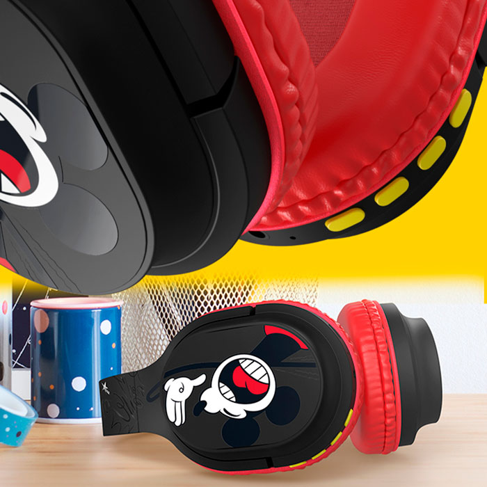 Xtech Disney Audífonos Inalámbricos XTH-D660MK Rojo y Negro